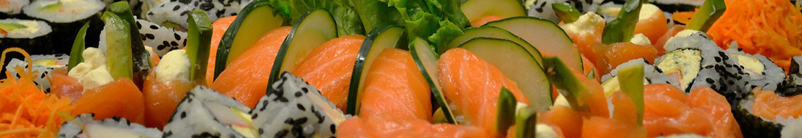 Eating Asian Fusion Sushi at Jade Asian Fusion  Sushi Bar restaurant in Charlotte, NC.